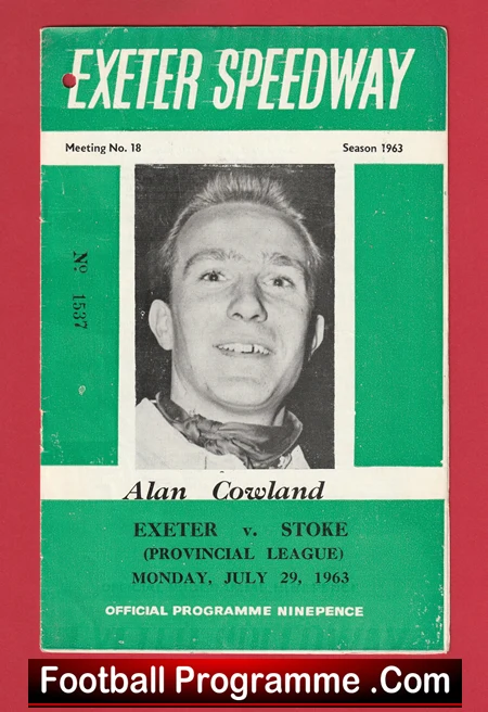 Exeter Speedway v Stoke 1963 - Image 2