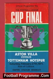 Aston Villa v Tottenham 1971 – League Cup Final