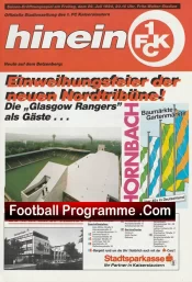 Kaiserslautern v Glasgow Rangers 1984 – Germany Football