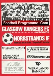 Norrstrands IF v Glasgow Rangers 1993 – Friendly Match Sweden