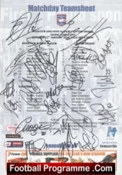 Wigan Athletic Football Club Multi Autographed Signed Team 2010 2011