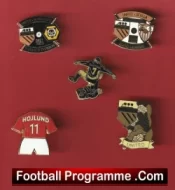 Manchester United Football Badge Collection Man Utd Badges X 5