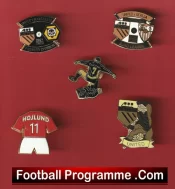 Manchester United Football Badge Collection Man Utd Badges X 5