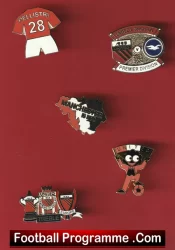 Manchester United Football Badge Collection Man Utd Badges X 5