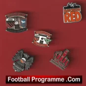 Manchester United Football Badge Collection Man Utd Badges X 5
