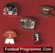 Manchester United Football Badge Collection Man Utd Badges X 5