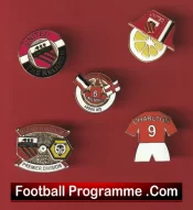 Manchester United Football Badge Collection Man Utd Badges X 5