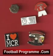 Manchester United Football Badge Collection Man Utd Badges X 5