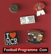 Manchester United Football Badge Collection Man Utd Badges X 5