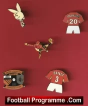 Manchester United Football Badge Collection Man Utd Badges X 5