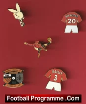 Manchester United Football Badge Collection Man Utd Badges X 5