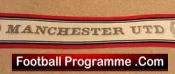 Manchester United Old Football Scarf – 18 – Red and Black