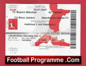 Boca Juniors v Manchester United 2009 – Football Ticket Germany Day 1
