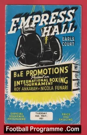 Earls Court International Boxing Tournament 1951
