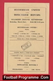 Rotherham United v Doncaster Rovers 1946 – 1940s