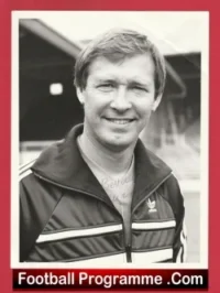 Aberdeen Sir Alex Ferguson Signed Photograph 1980s