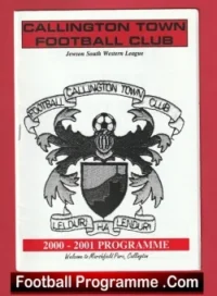 Callington Town v Plymouth Parway 2001 – Western League