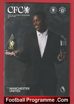 Chelsea v Manchester United 2025 - football programme