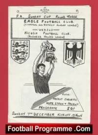 Eagle v Nicosia 1980s – Sunday Cup at Prescot Cables FC