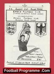 Eagle v Nicosia 1980s – Sunday Cup at Prescot Cables FC