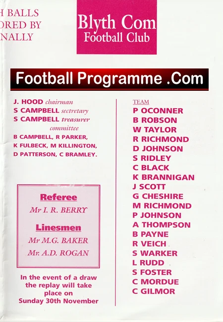 Eden Vale v Blyth Comrades 1997 - Sunday Cup - Image 4