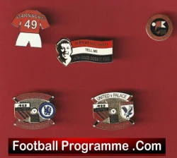 Manchester United Football Badge Collection Man Utd Badges X 5 - football memorabilia