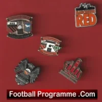 Manchester United Football Badge Collection Man Utd Badges X 5