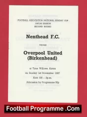 Nenthead v Overpool United 1987 – FA Sunday Cup Alston