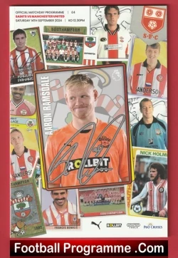 Southampton v Manchester United 2024 - football programme