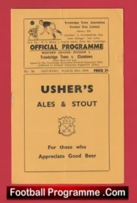 Trowbridge Town v Clandown 1949 – Western Football League