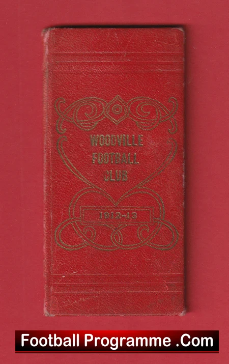 Woodville Football Club Members Season Booklet 1912 - 1913 - Image 2