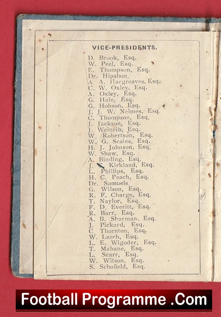 Yorkshire Amateur AFC Members Ticket Book 1933 - 1934 - Image 6