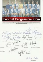 Eastwood Hanley Football Club Multi Autographed Signed Team 1994 1995