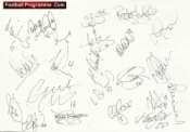 Stockport County Football Club Multi Autographed Signed Team 2005 2006