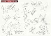 Stockport County Football Club Multi Autographed Signed Team 2005 2006