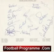 Welling United Football Club Multi Autographed Signed Team 1987 1988