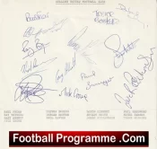 Welling United Football Club Multi Autographed Signed Team 1987 1988