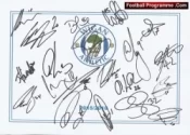 Wigan Athletic Football Club Multi Autographed Signed Team 2015 2016