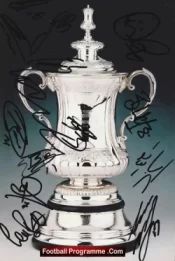 Wigan Athletic Football Club Multi Autographed Signed Team 2013 2014
