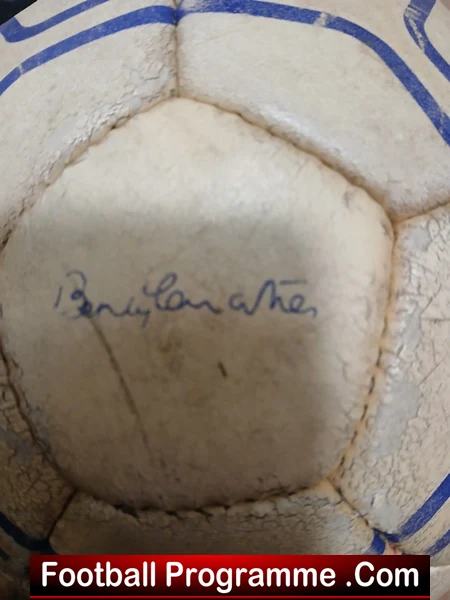 Manchester United Bobby Charlton Signed Official Football School 1970s - Image 4