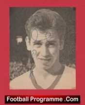 Manchester United Ian Moir Autograph Signed Picture 1960s