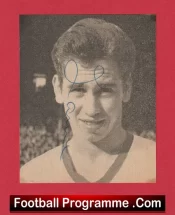 Manchester United Ian Moir Autograph Signed Picture 1960s