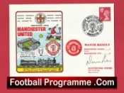 Manchester United Denis Law Autographed Signed FDC Man City v Man Utd