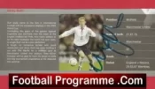 Manchester United Nicky Butt Autograph Signed Picture Man Utd