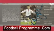 Manchester United Nicky Butt Autograph Signed Picture Man Utd