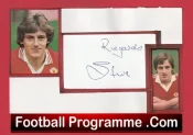 Manchester United Steve Coppell Autograph Signed Picture Man Utd