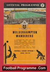 Wolves Wolverhampton v Bury 1960