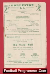 Gorleston v Bedford Town 1953 – 1950s