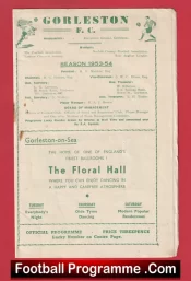 Gorleston v Bedford Town 1953 – 1950s