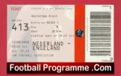 Holland v England 2009 – Football Ticket Netherlands